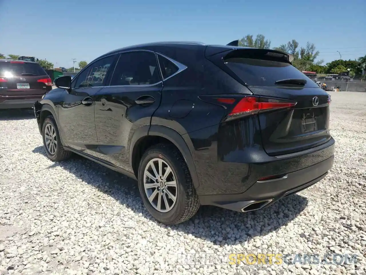 3 Фотография поврежденного автомобиля JTJDARBZ7M2182950 LEXUS NX 2021