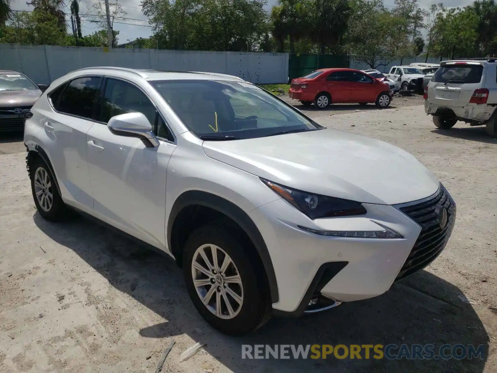 1 Photograph of a damaged car JTJDARBZ7M5023246 LEXUS NX 2021