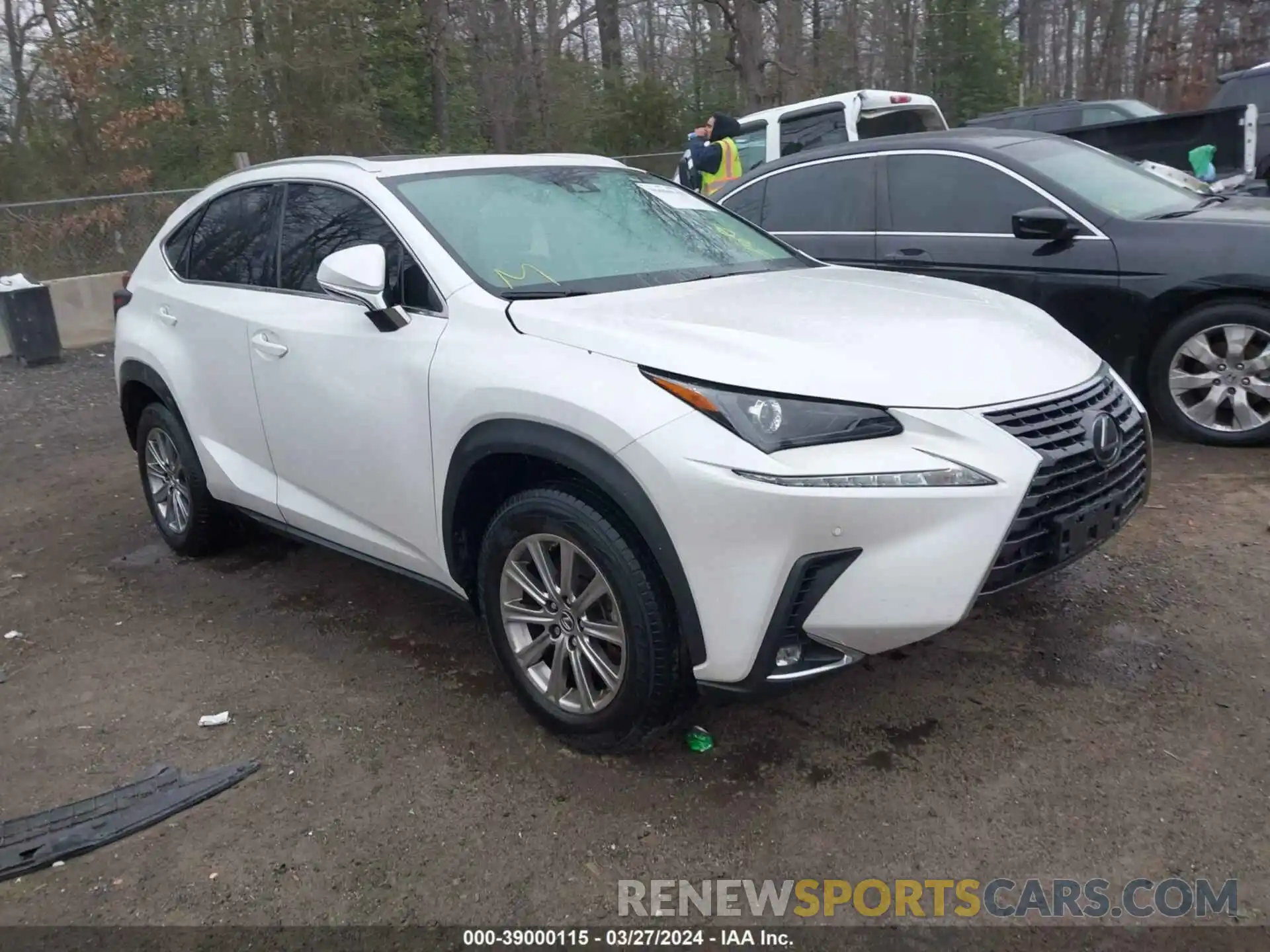 1 Photograph of a damaged car JTJDARBZ7M5025935 LEXUS NX 2021