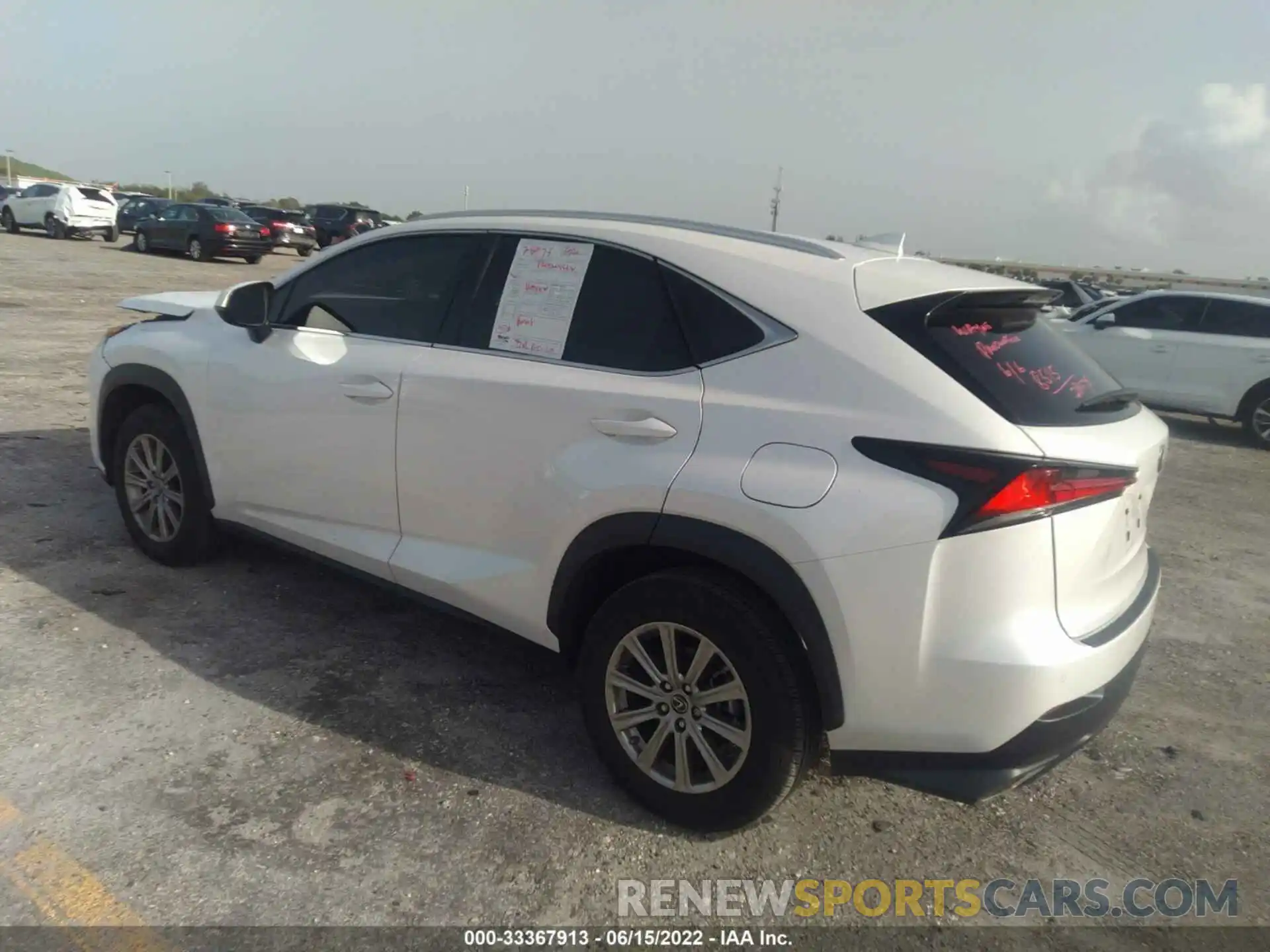 3 Фотография поврежденного автомобиля JTJDARBZ7M5031637 LEXUS NX 2021