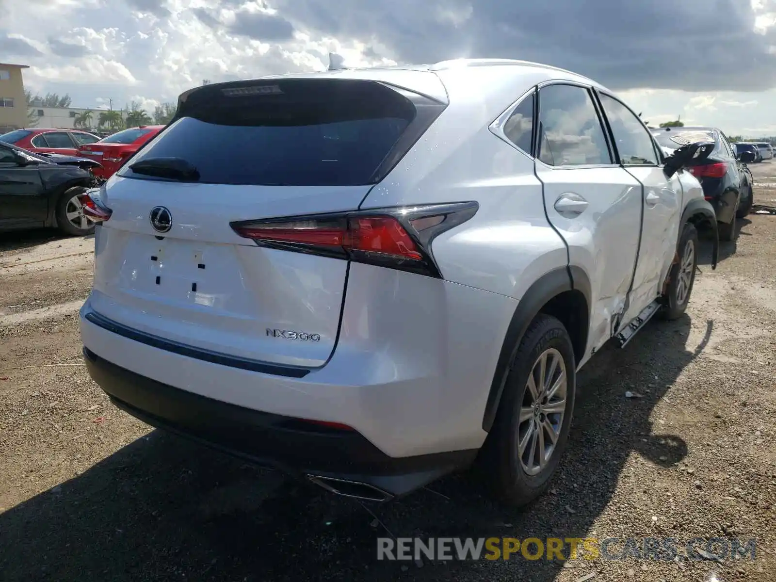 4 Photograph of a damaged car JTJDARBZ7M5031685 LEXUS NX 2021