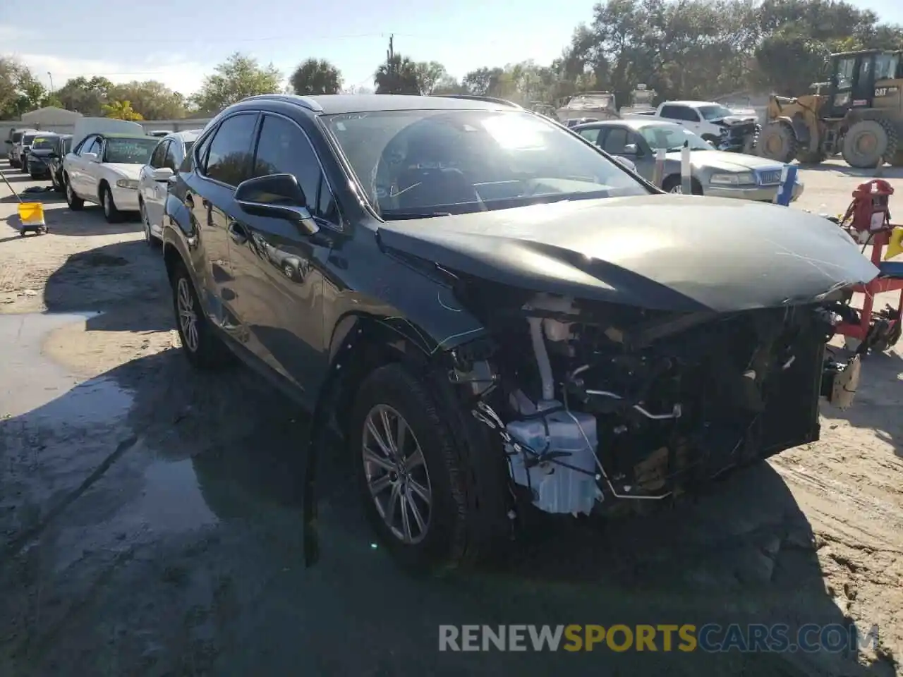 1 Photograph of a damaged car JTJDARBZ8M2181869 LEXUS NX 2021