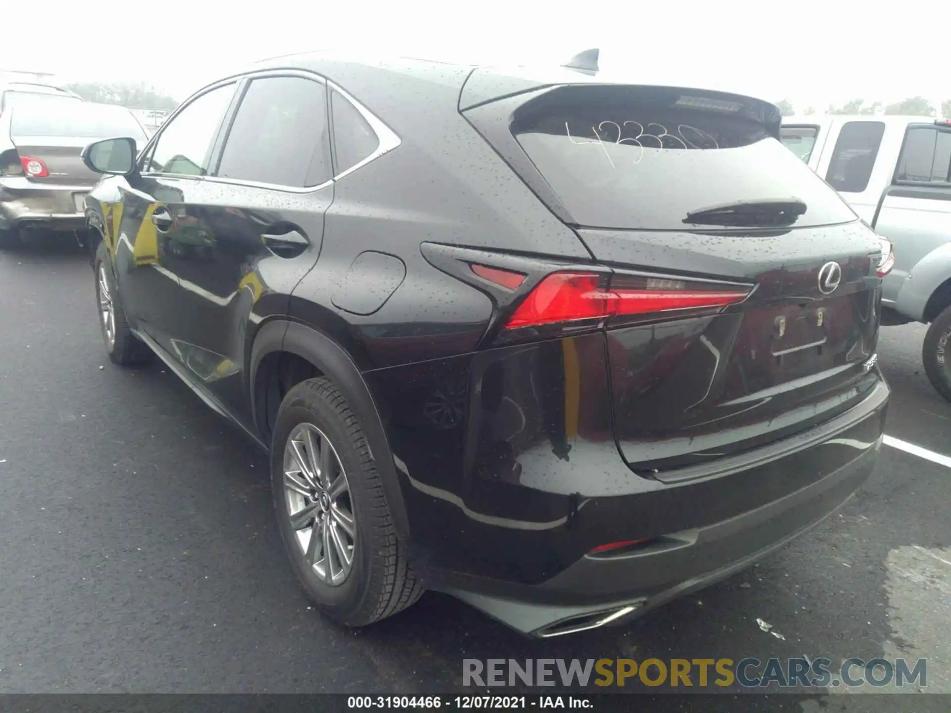 3 Фотография поврежденного автомобиля JTJDARBZ8M2190345 LEXUS NX 2021