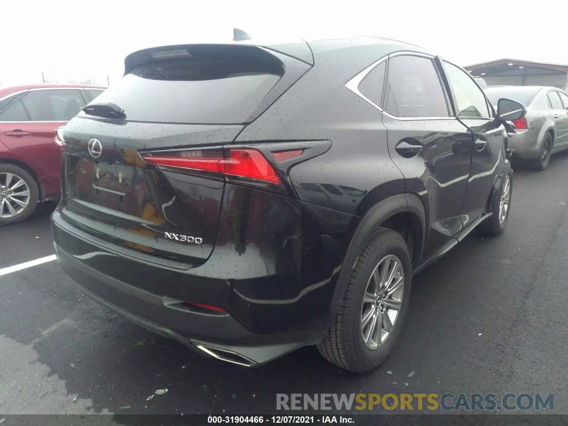 4 Фотография поврежденного автомобиля JTJDARBZ8M2190345 LEXUS NX 2021