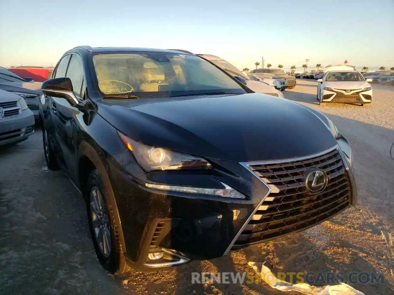 1 Photograph of a damaged car JTJDARBZ8M2194007 LEXUS NX 2021