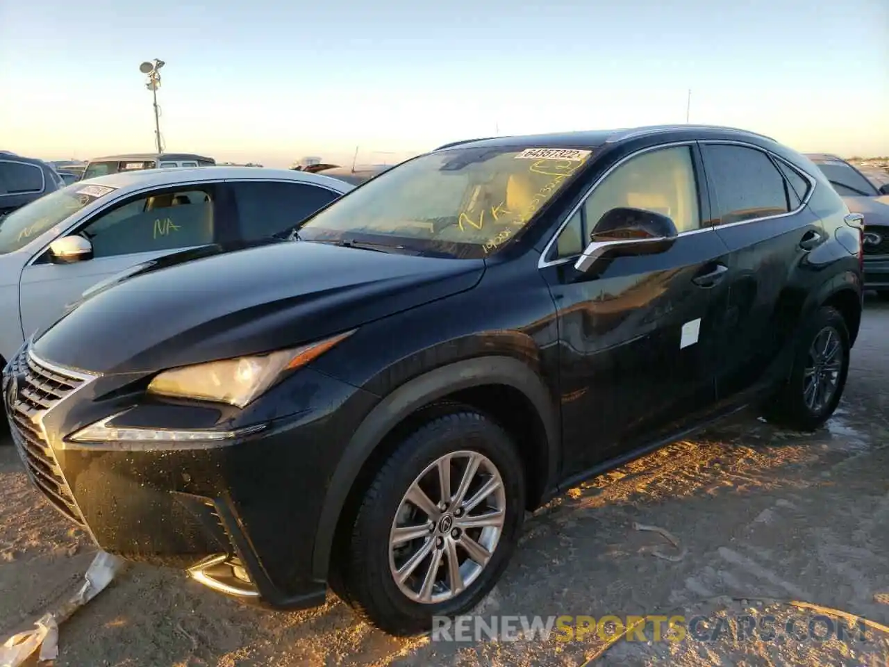 2 Photograph of a damaged car JTJDARBZ8M2194007 LEXUS NX 2021