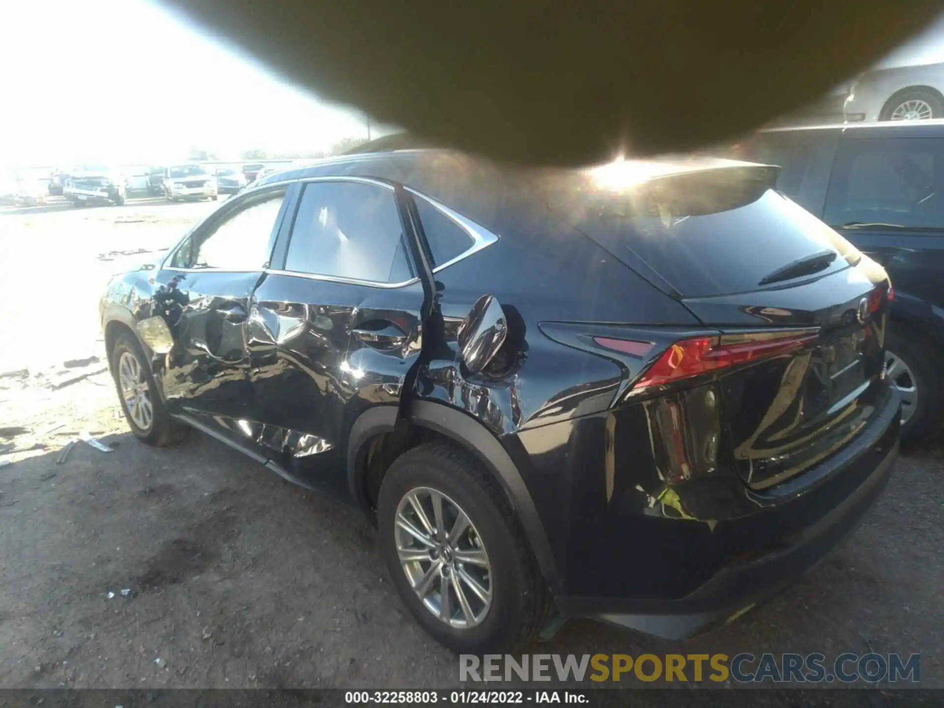 3 Фотография поврежденного автомобиля JTJDARBZ8M2198350 LEXUS NX 2021