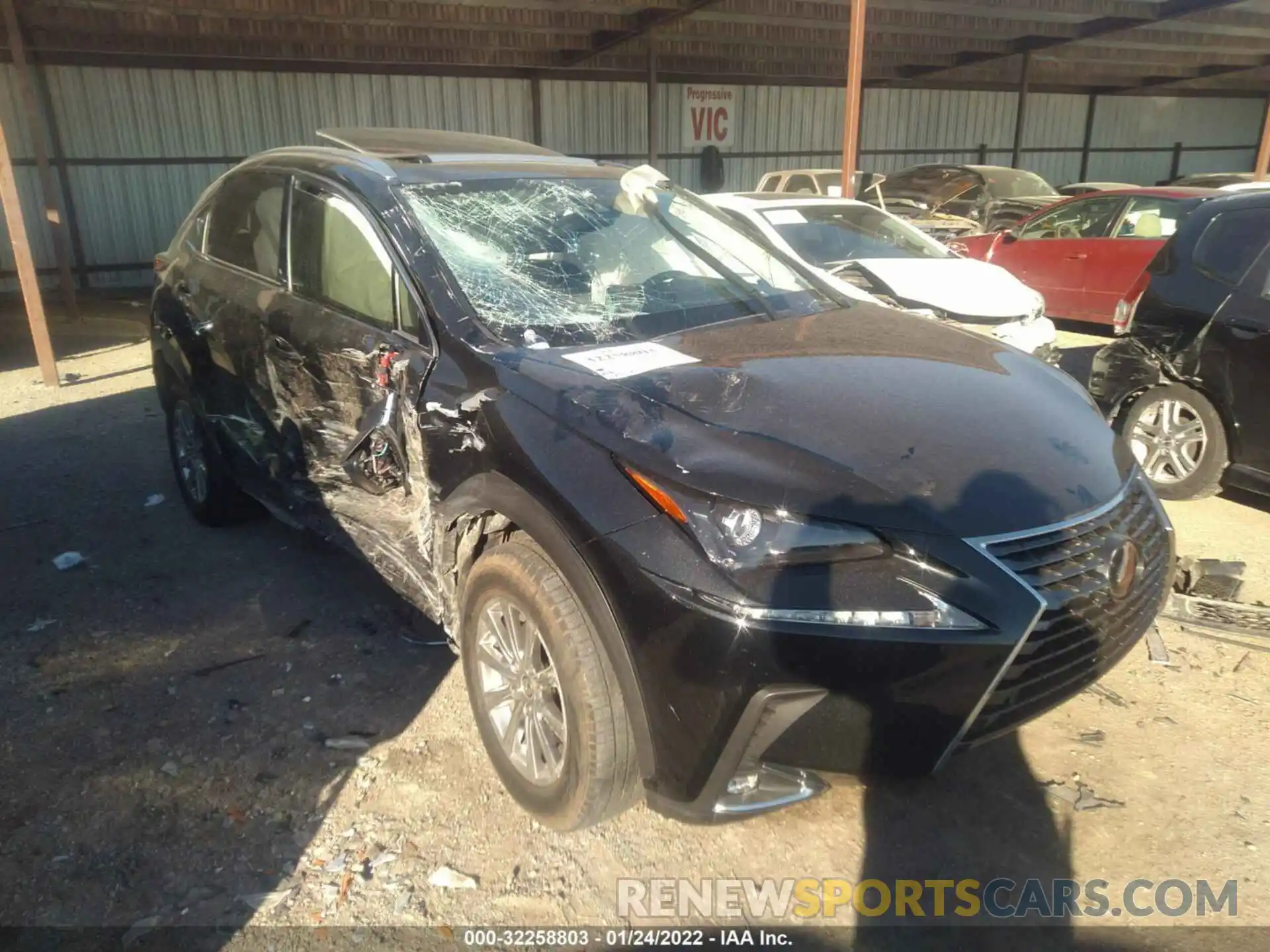 6 Фотография поврежденного автомобиля JTJDARBZ8M2198350 LEXUS NX 2021