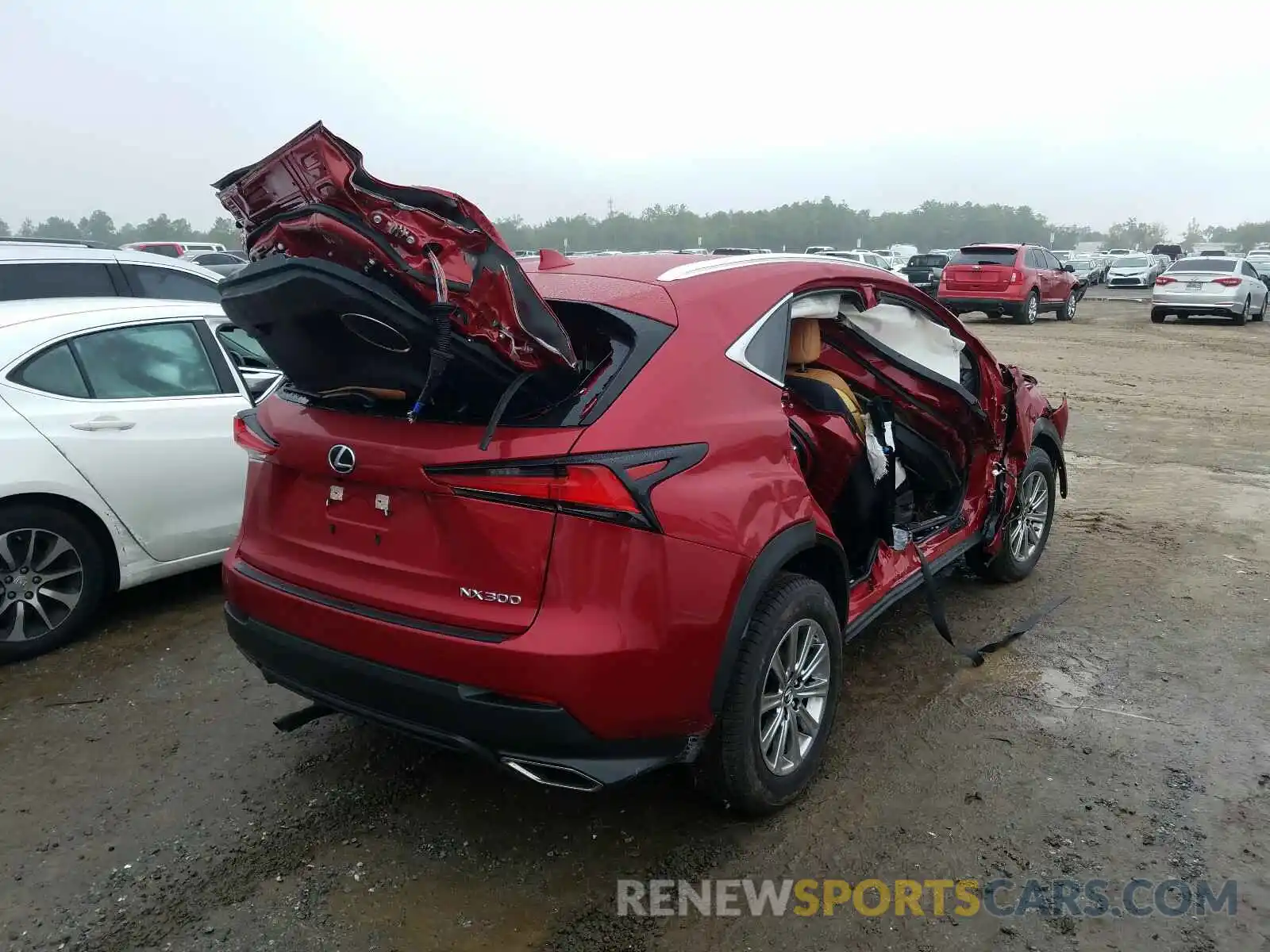 4 Photograph of a damaged car JTJDARBZ8M5021828 LEXUS NX 2021