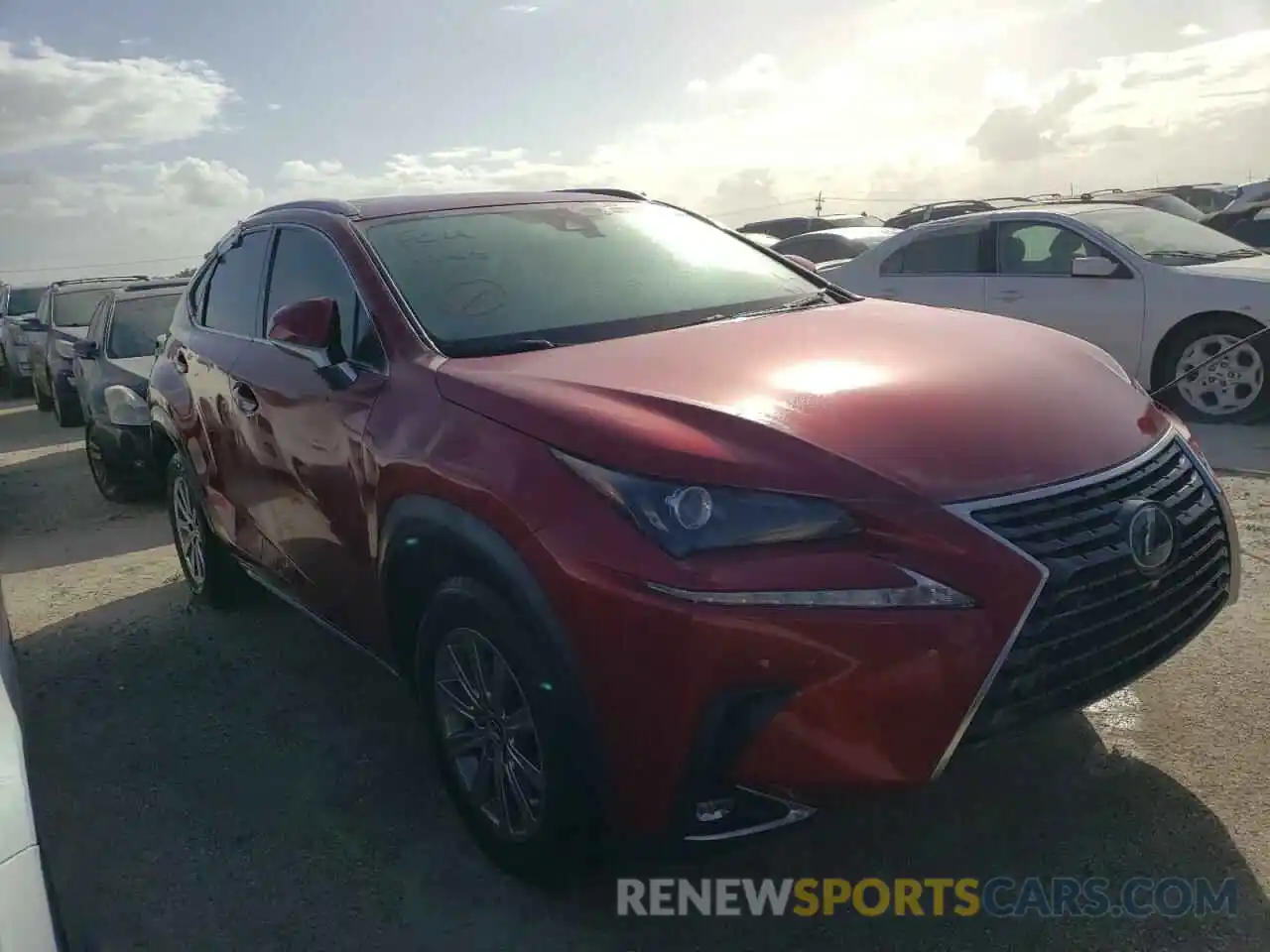 1 Photograph of a damaged car JTJDARBZ8M5024289 LEXUS NX 2021