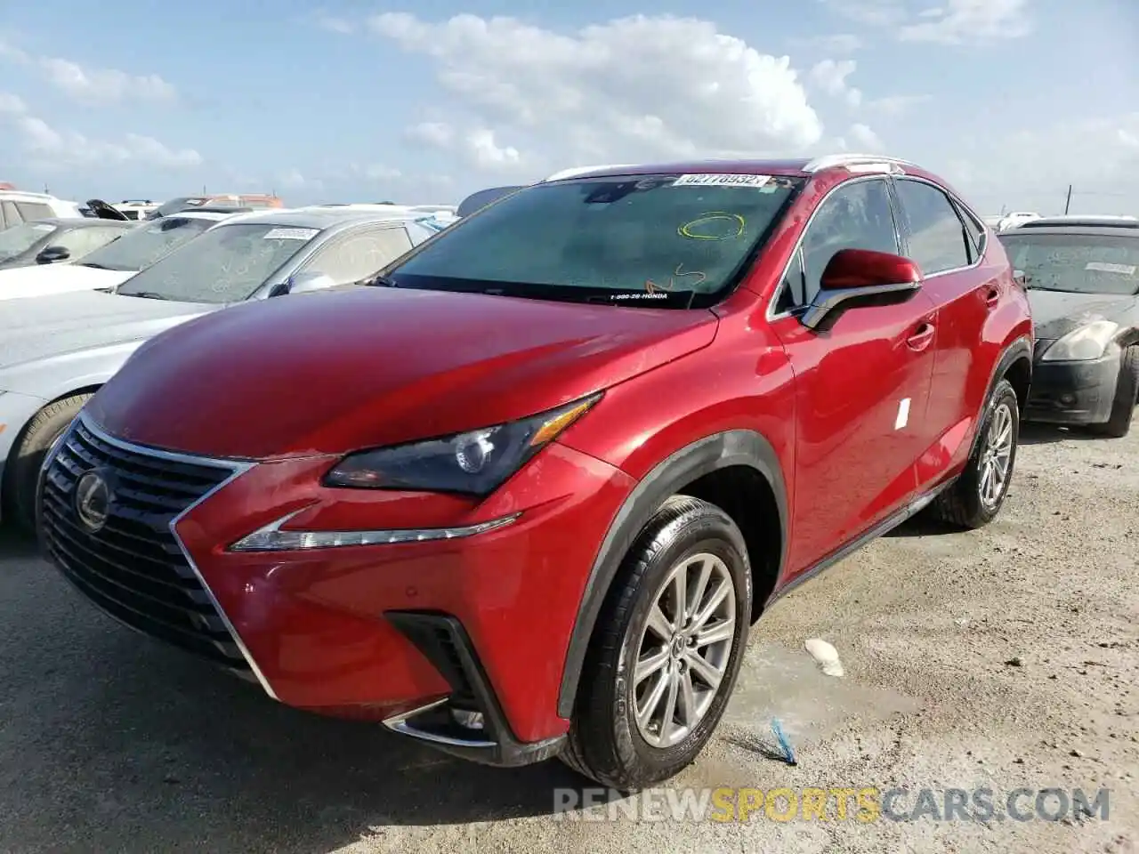 2 Photograph of a damaged car JTJDARBZ8M5024289 LEXUS NX 2021