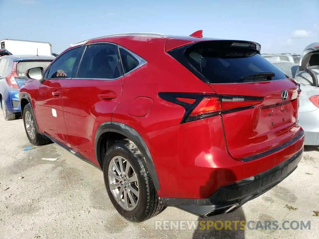 3 Photograph of a damaged car JTJDARBZ8M5024289 LEXUS NX 2021