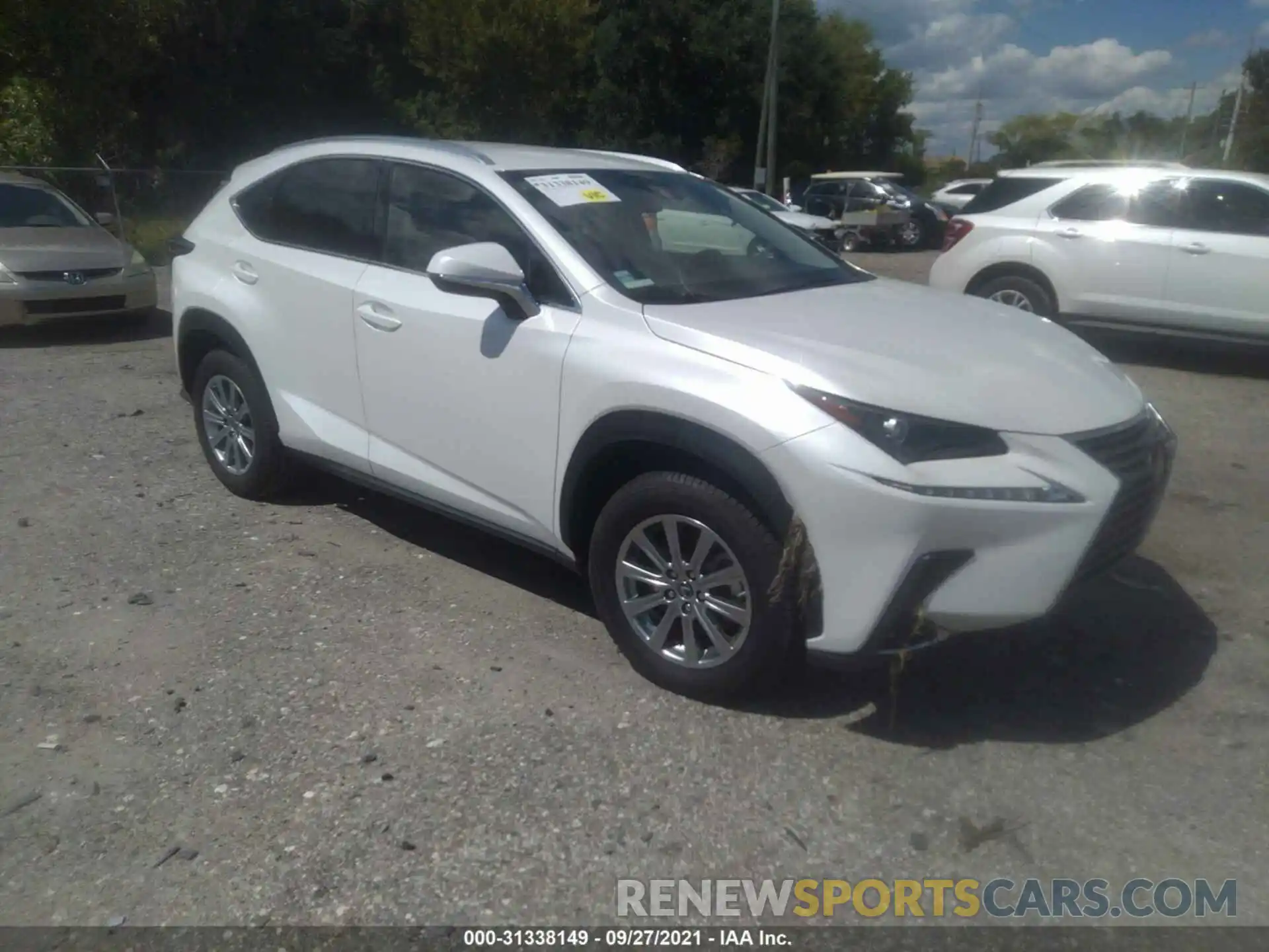 1 Photograph of a damaged car JTJDARBZ8M5029105 LEXUS NX 2021