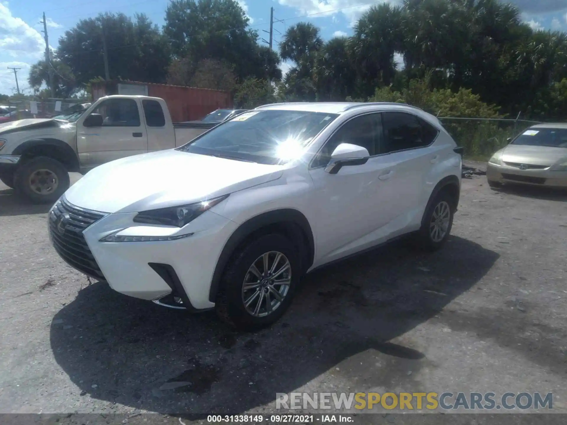 6 Фотография поврежденного автомобиля JTJDARBZ8M5029105 LEXUS NX 2021