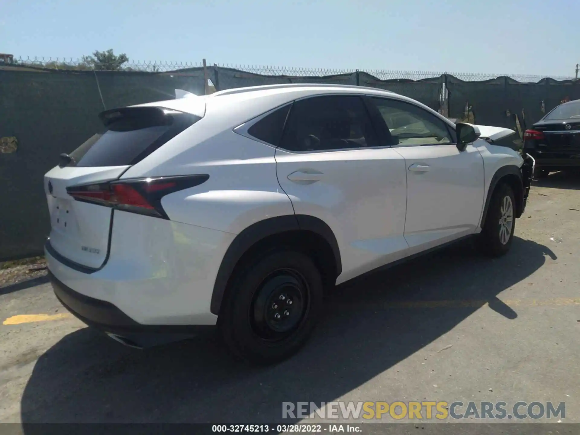 4 Фотография поврежденного автомобиля JTJDARBZ8M5031744 LEXUS NX 2021