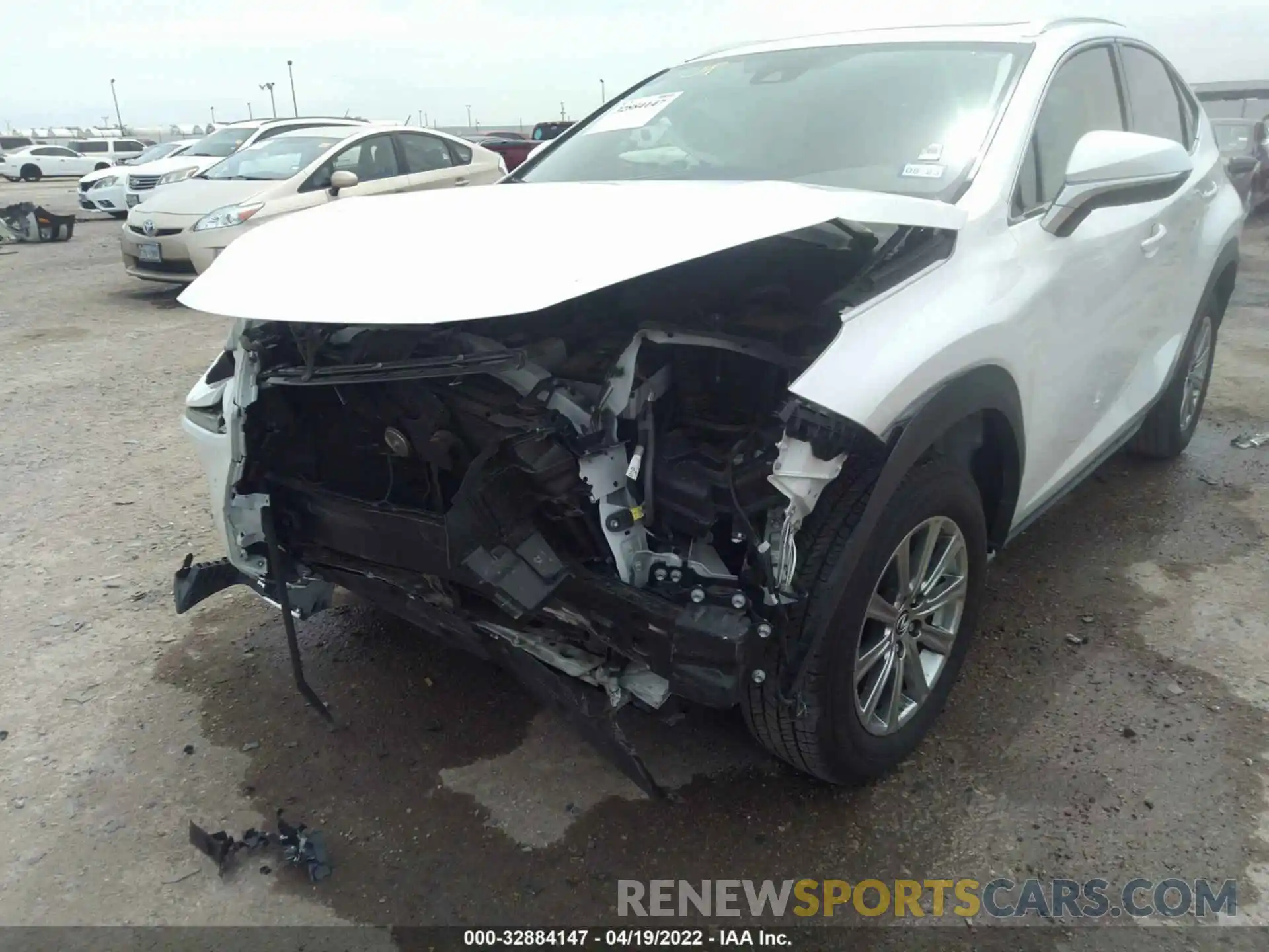 6 Фотография поврежденного автомобиля JTJDARBZ8M5033607 LEXUS NX 2021