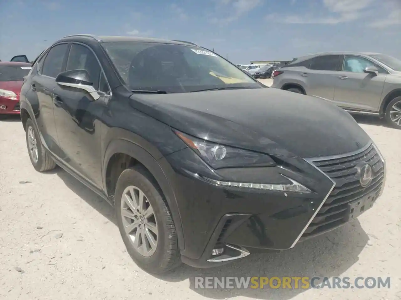 1 Photograph of a damaged car JTJDARBZ9M2181959 LEXUS NX 2021