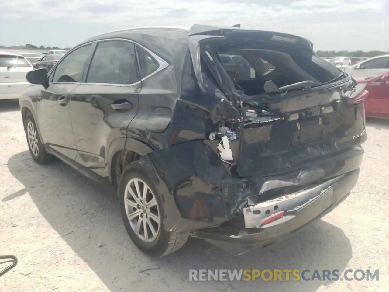 3 Photograph of a damaged car JTJDARBZ9M2181959 LEXUS NX 2021