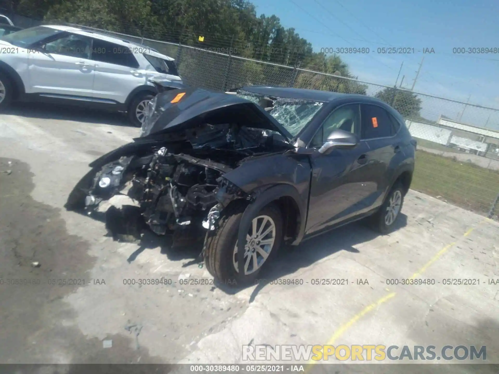 2 Photograph of a damaged car JTJDARBZ9M2186868 LEXUS NX 2021