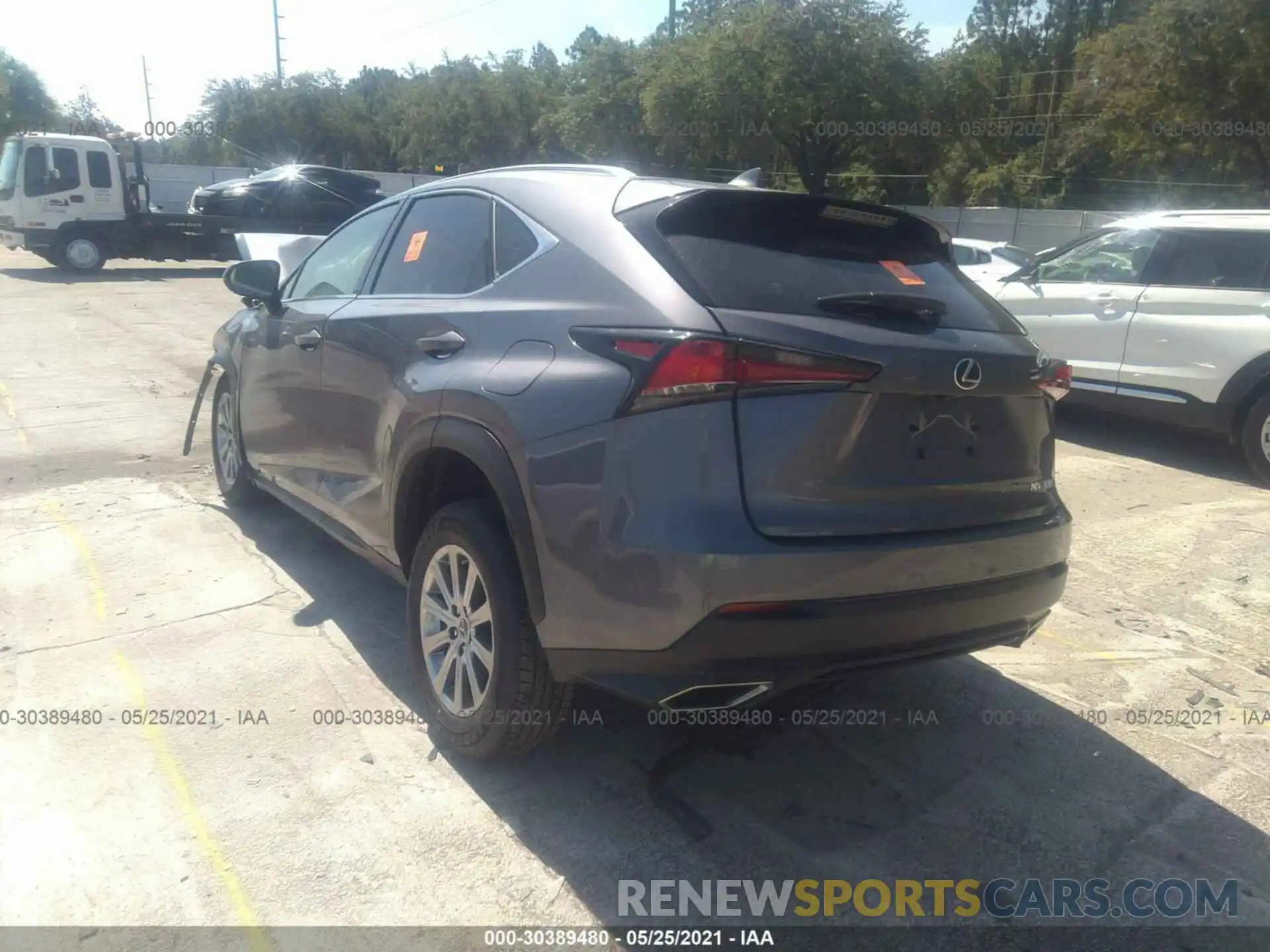 3 Photograph of a damaged car JTJDARBZ9M2186868 LEXUS NX 2021