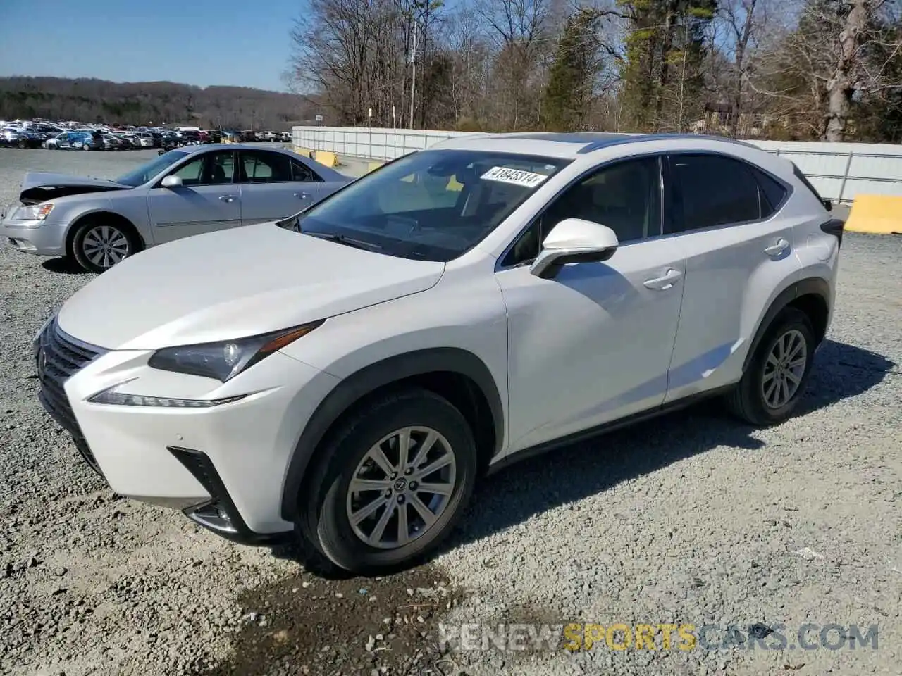 1 Photograph of a damaged car JTJDARBZ9M5021787 LEXUS NX 2021