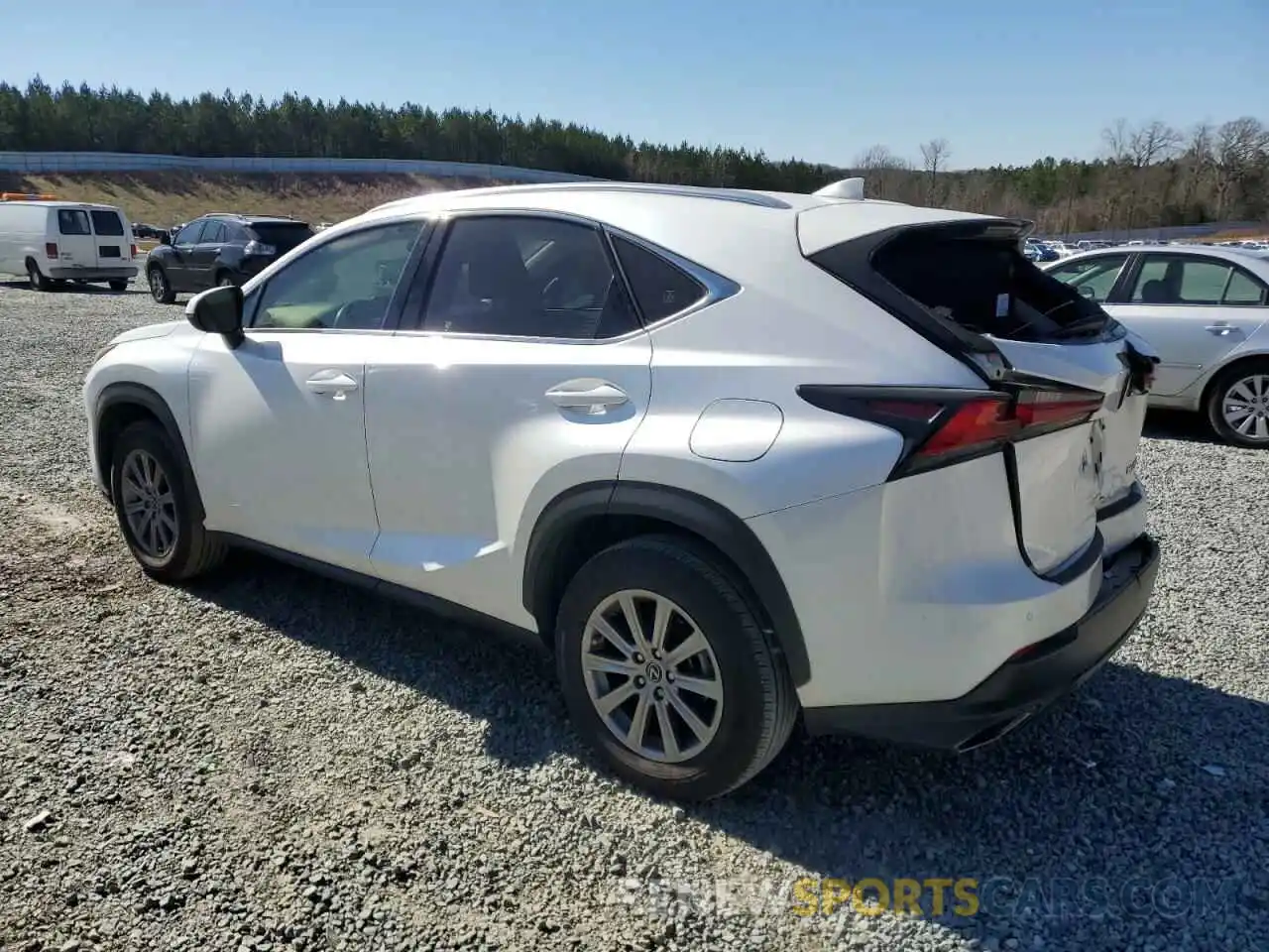 2 Фотография поврежденного автомобиля JTJDARBZ9M5021787 LEXUS NX 2021