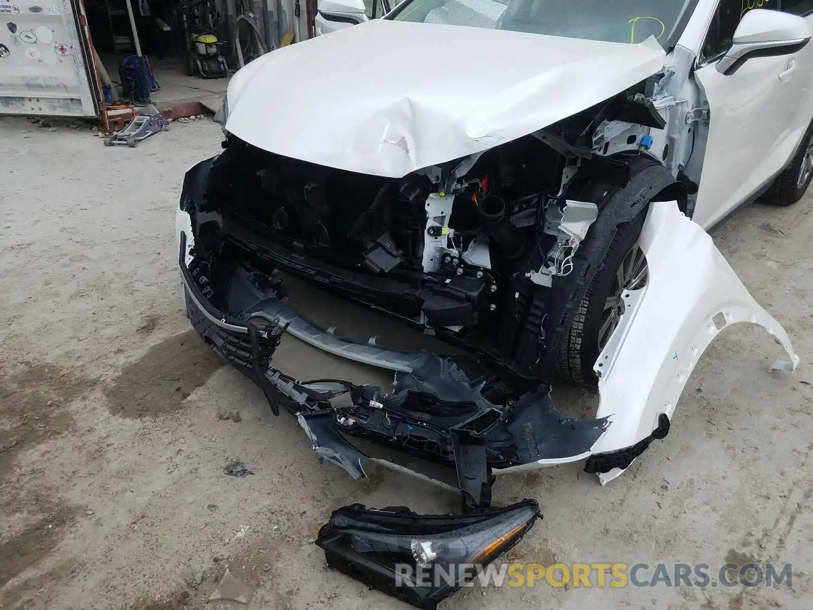 9 Фотография поврежденного автомобиля JTJDARBZ9M5022406 LEXUS NX 2021