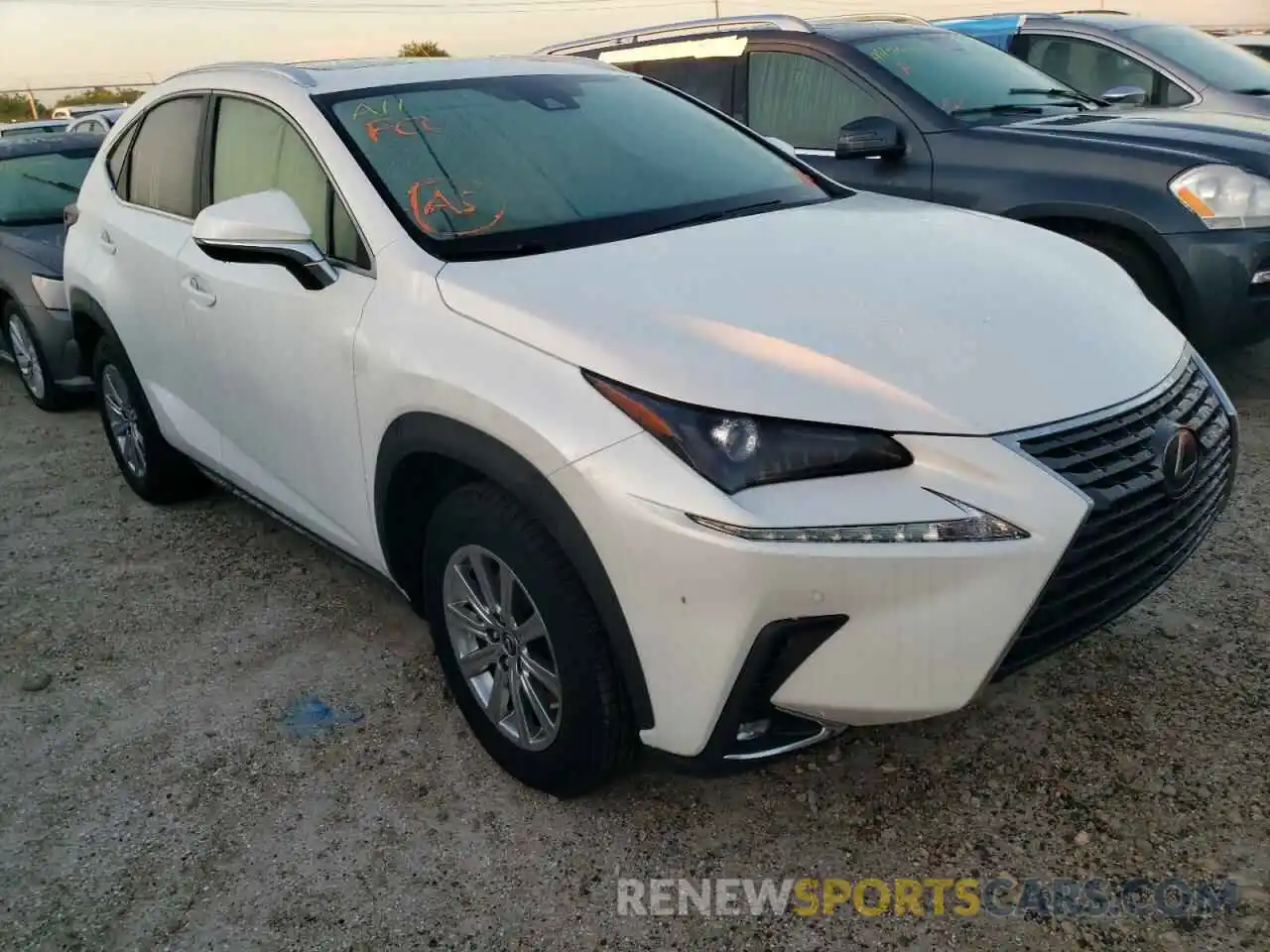 1 Photograph of a damaged car JTJDARBZ9M5025290 LEXUS NX 2021