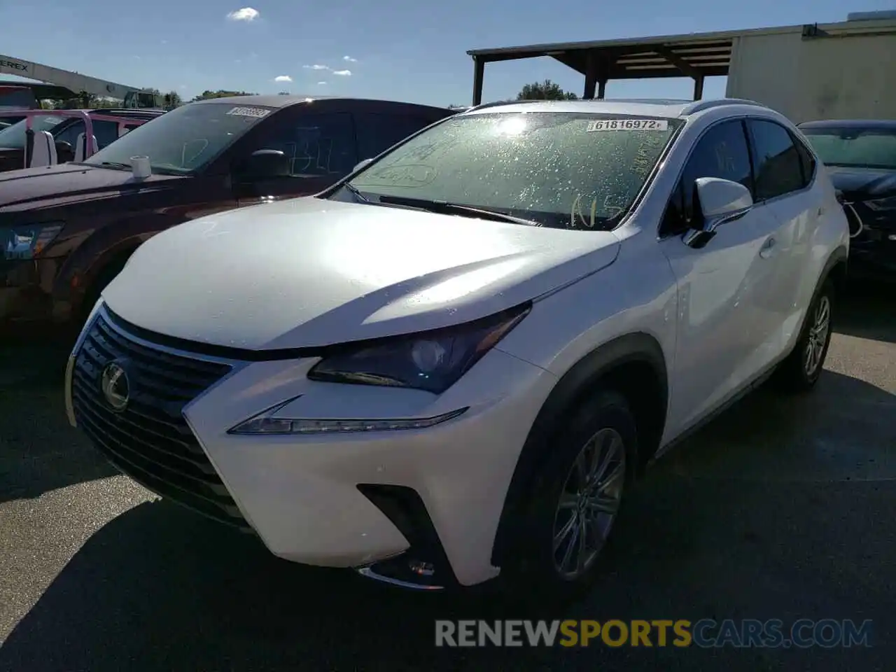 2 Photograph of a damaged car JTJDARBZ9M5028562 LEXUS NX 2021