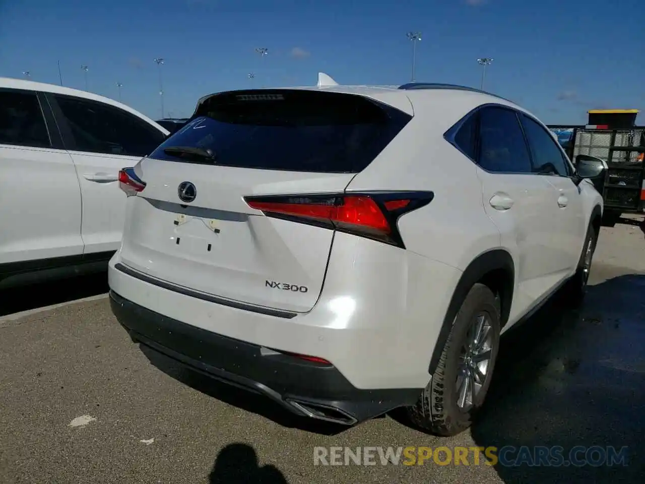 4 Photograph of a damaged car JTJDARBZ9M5028562 LEXUS NX 2021