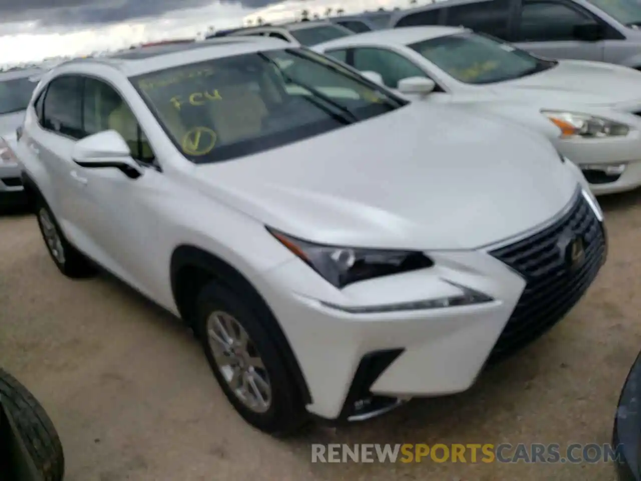 1 Photograph of a damaged car JTJDARBZ9M5035656 LEXUS NX 2021