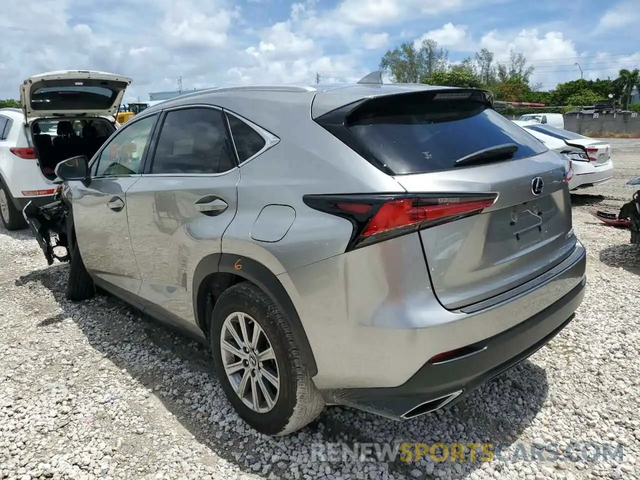 3 Фотография поврежденного автомобиля JTJDARBZXM2189181 LEXUS NX 2021