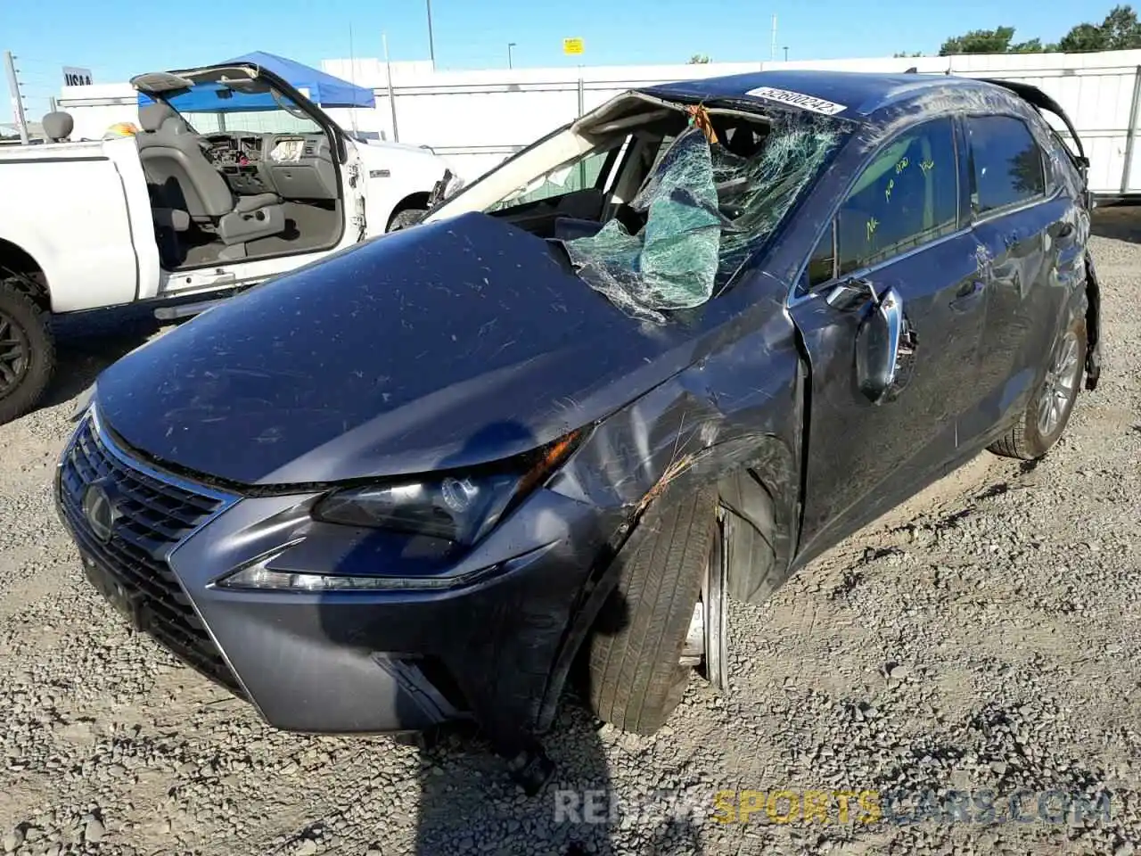 2 Photograph of a damaged car JTJDARBZXM2203337 LEXUS NX 2021