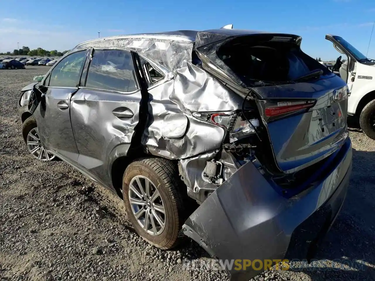 3 Photograph of a damaged car JTJDARBZXM2203337 LEXUS NX 2021