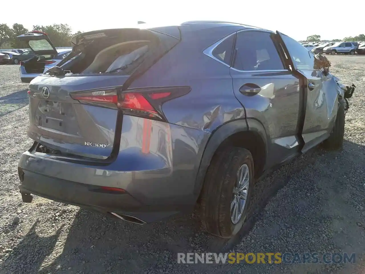 4 Photograph of a damaged car JTJDARBZXM2203337 LEXUS NX 2021