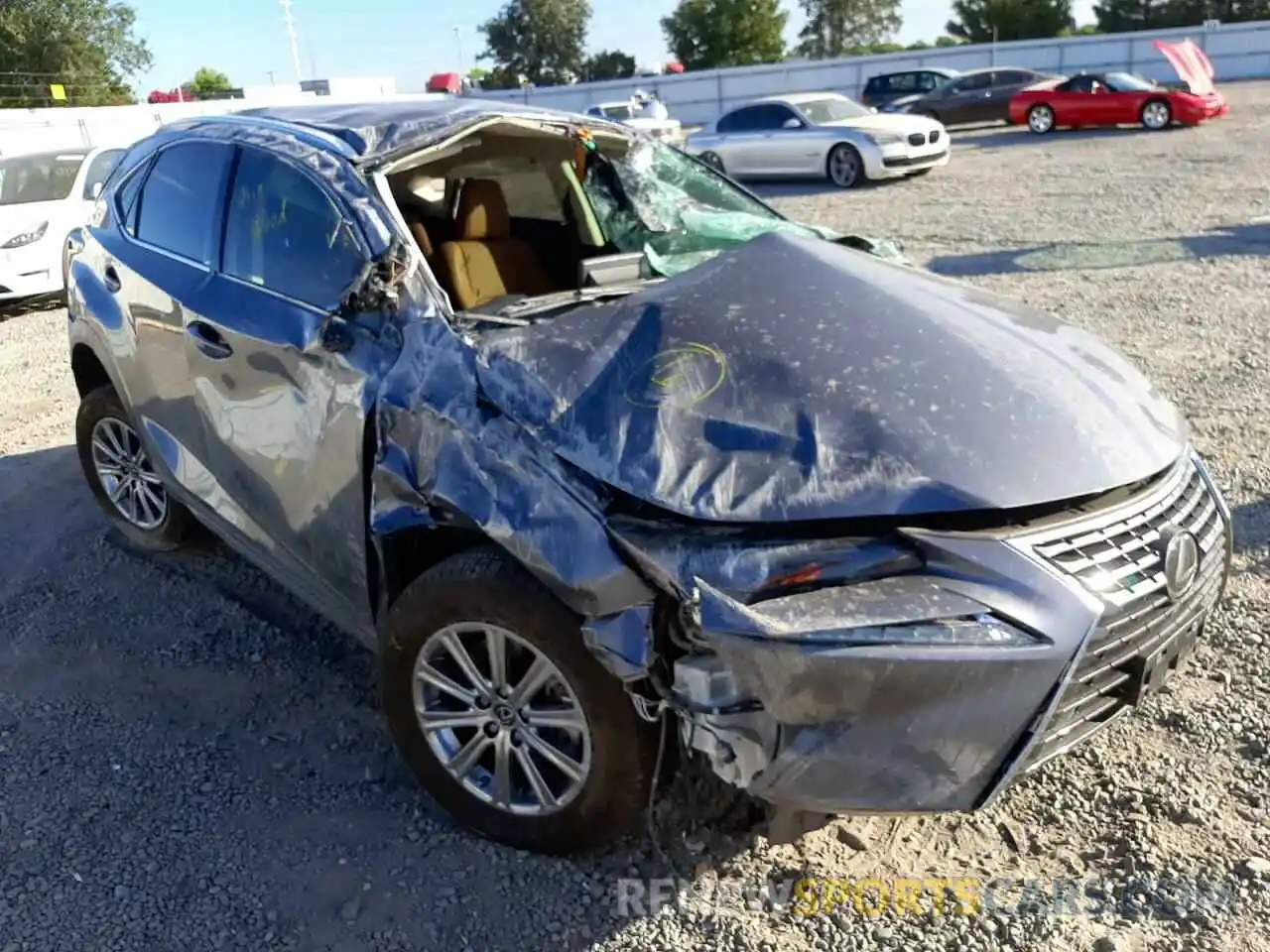 9 Photograph of a damaged car JTJDARBZXM2203337 LEXUS NX 2021