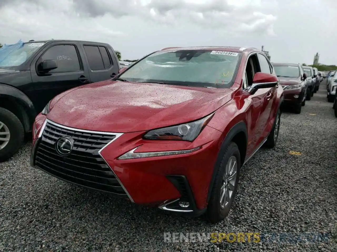 2 Photograph of a damaged car JTJDARBZXM5029672 LEXUS NX 2021