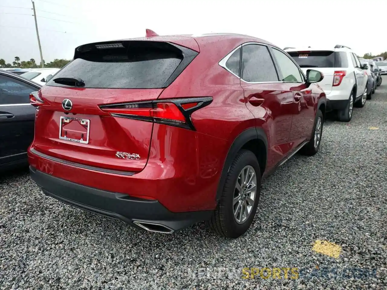 4 Photograph of a damaged car JTJDARBZXM5029672 LEXUS NX 2021