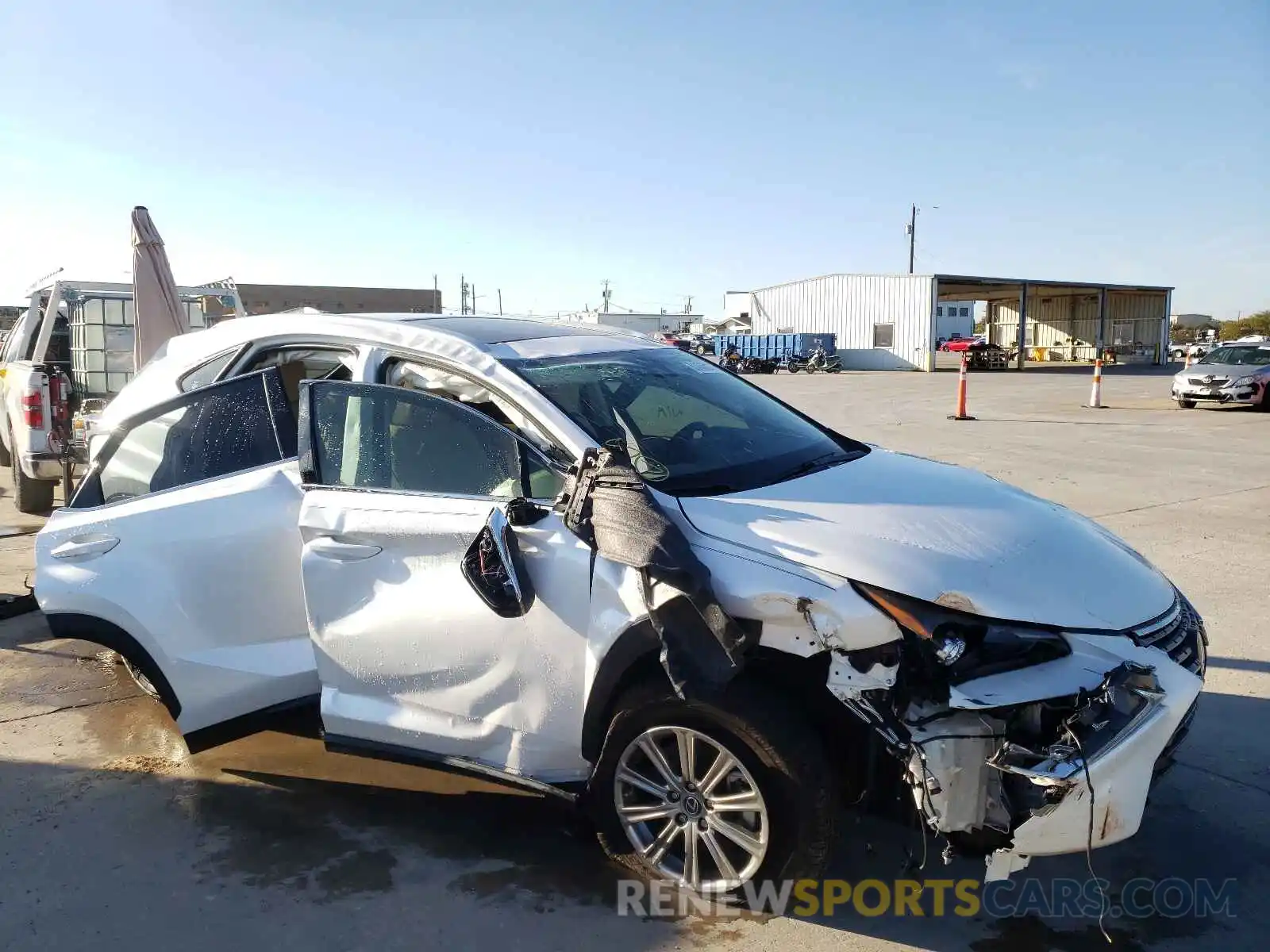 9 Photograph of a damaged car JTJDARBZXM5032376 LEXUS NX 2021