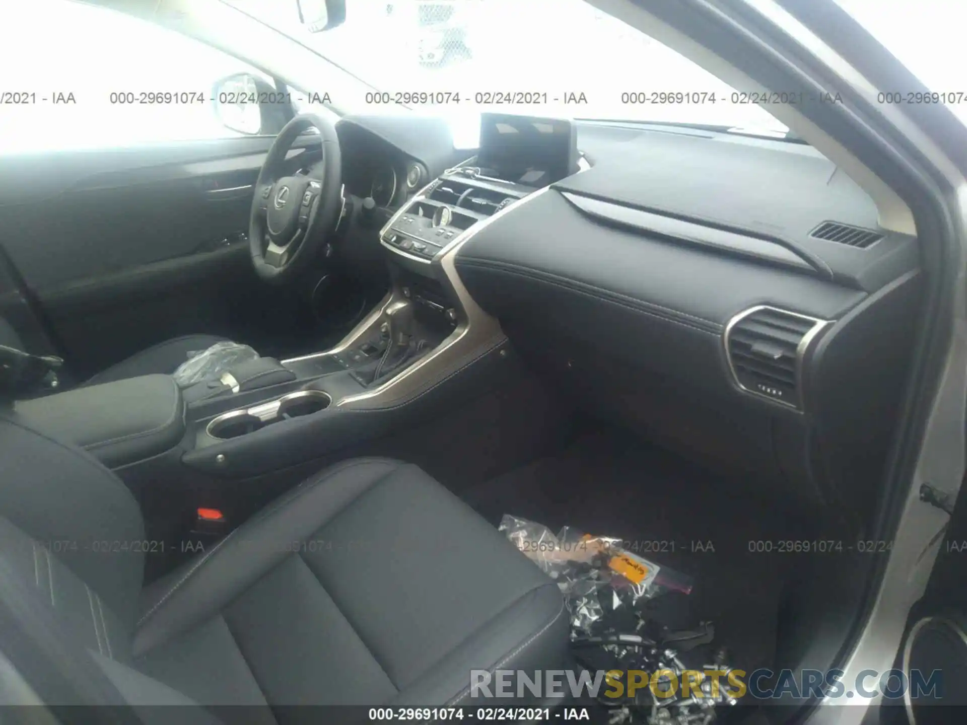 5 Photograph of a damaged car JTJDARDZ0M2240555 LEXUS NX 2021