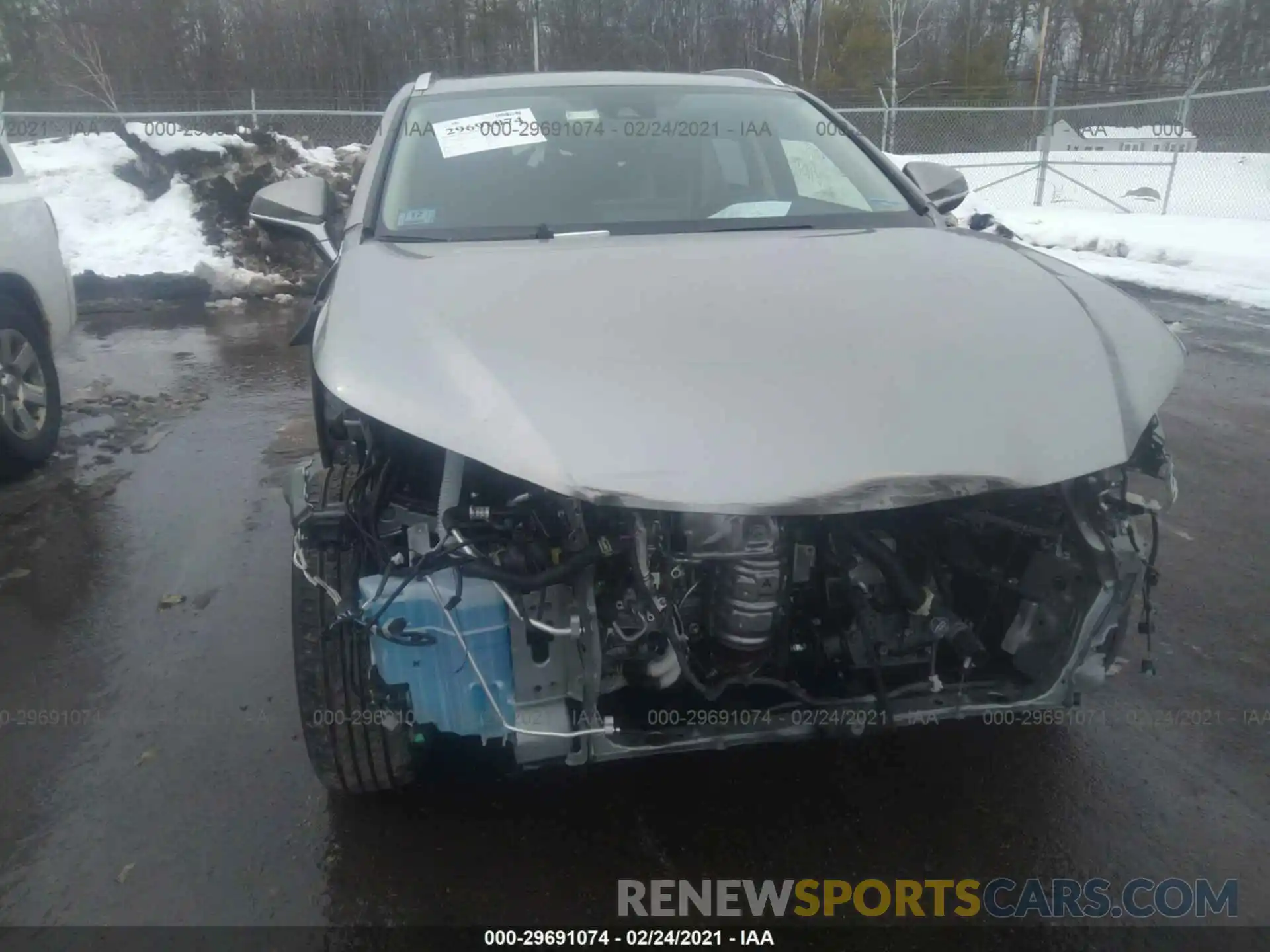 6 Фотография поврежденного автомобиля JTJDARDZ0M2240555 LEXUS NX 2021
