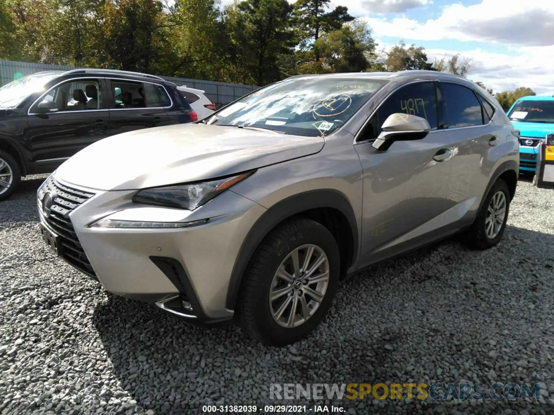 2 Photograph of a damaged car JTJDARDZ0M2243441 LEXUS NX 2021