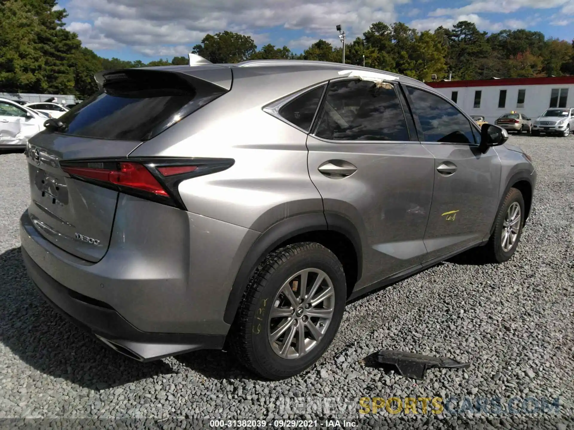 4 Photograph of a damaged car JTJDARDZ0M2243441 LEXUS NX 2021