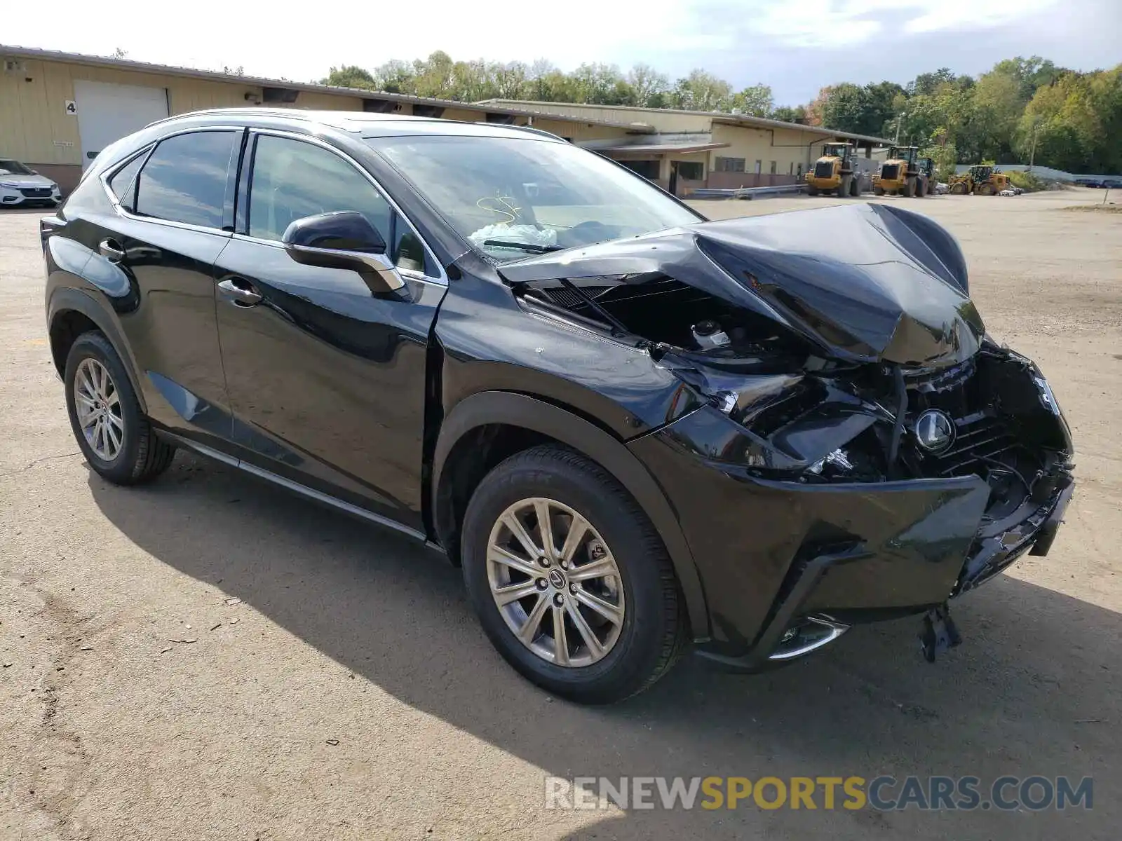 1 Photograph of a damaged car JTJDARDZ0M2253550 LEXUS NX 2021