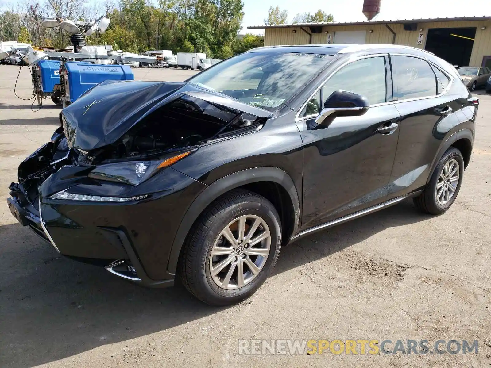 2 Фотография поврежденного автомобиля JTJDARDZ0M2253550 LEXUS NX 2021