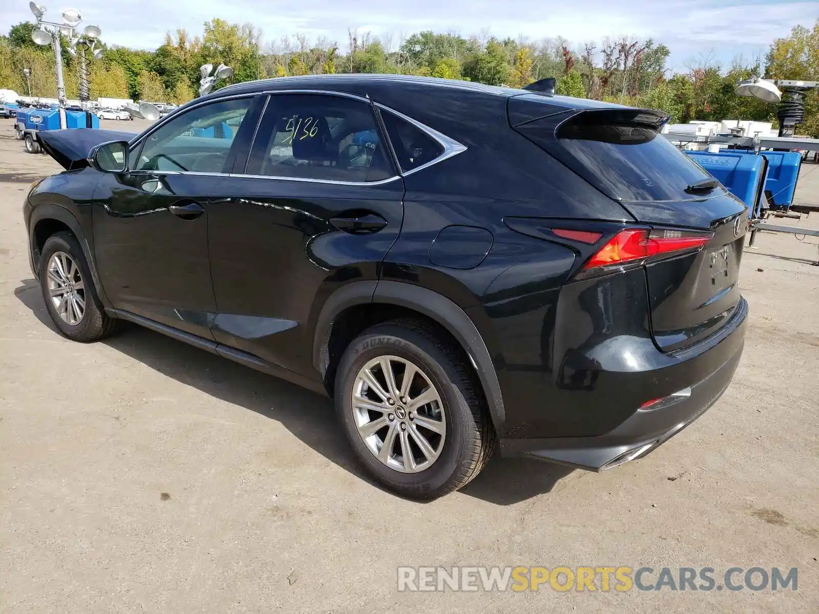 3 Фотография поврежденного автомобиля JTJDARDZ0M2253550 LEXUS NX 2021