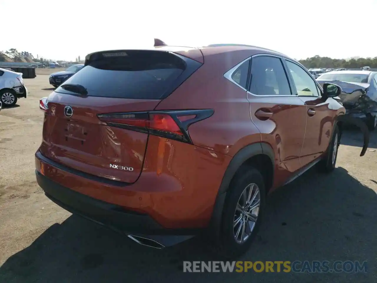 4 Photograph of a damaged car JTJDARDZ0M2254701 LEXUS NX 2021