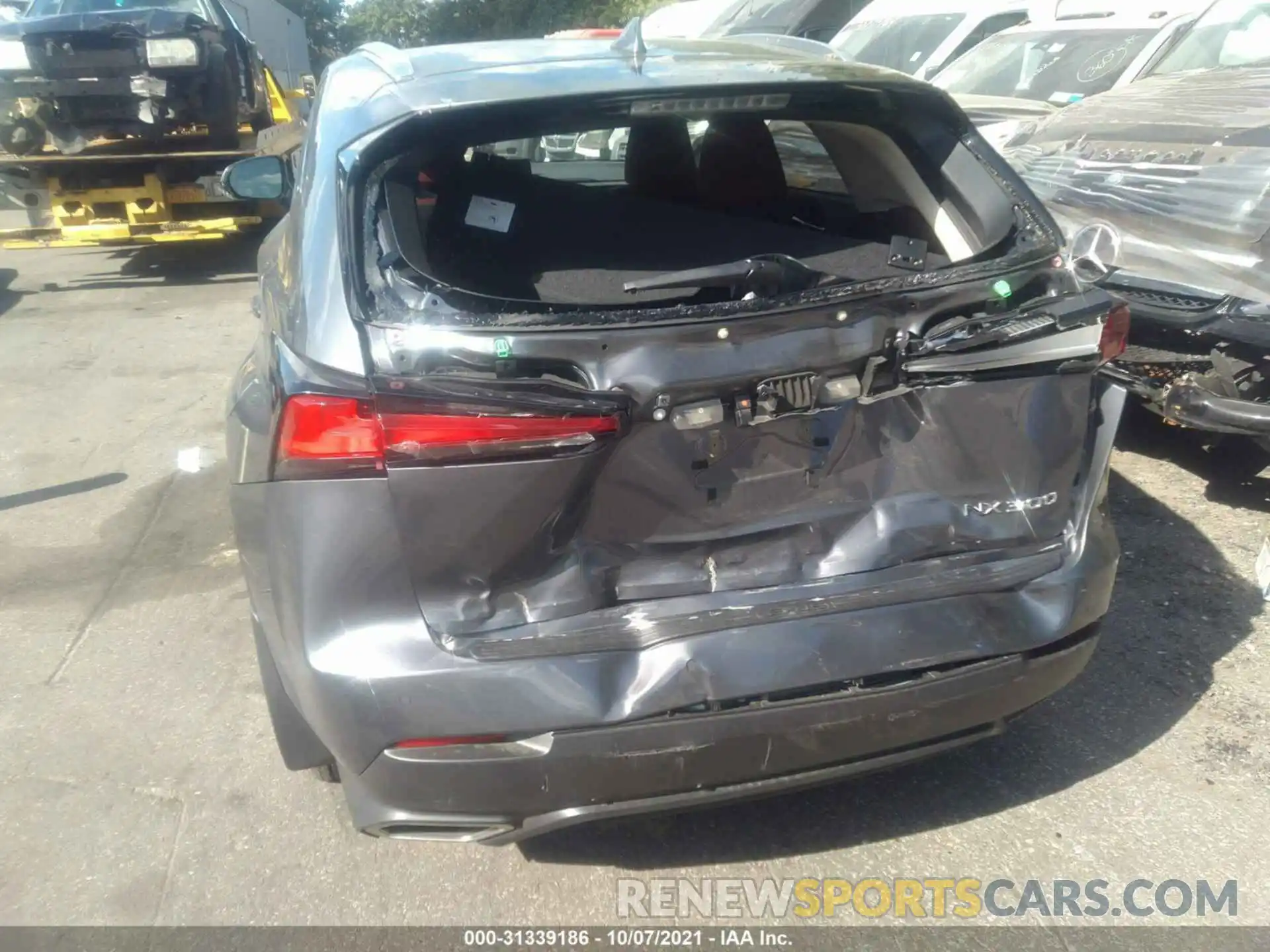 6 Photograph of a damaged car JTJDARDZ0M2255380 LEXUS NX 2021