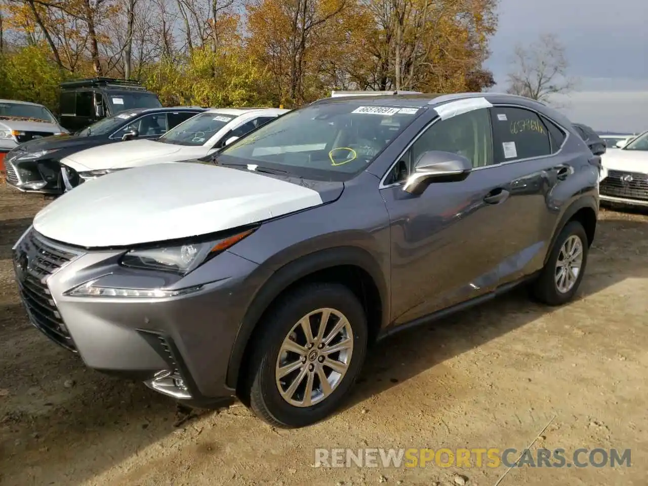 2 Фотография поврежденного автомобиля JTJDARDZ0M2261485 LEXUS NX 2021