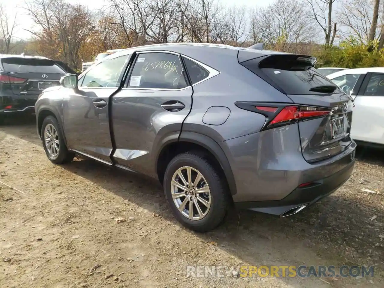 3 Фотография поврежденного автомобиля JTJDARDZ0M2261485 LEXUS NX 2021